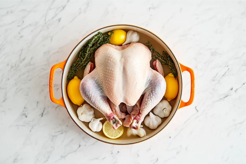 Do I rinse chicken after brining?