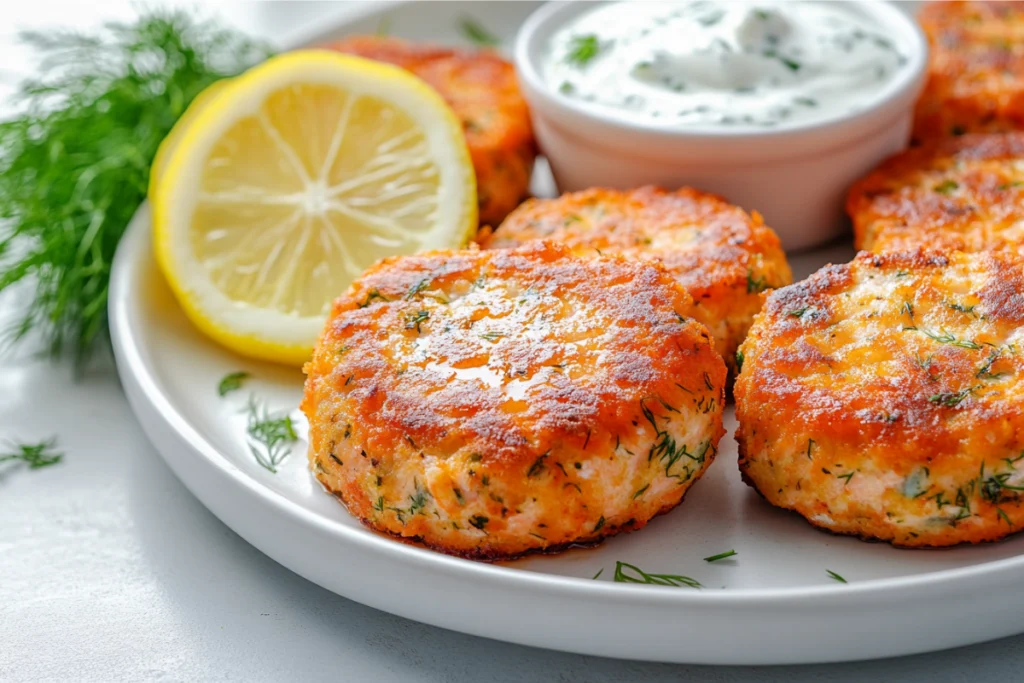 How do you know when salmon patties are done?