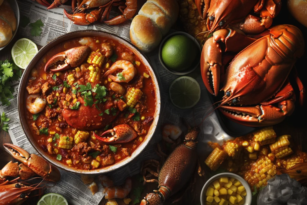 What is seafood boil sauce made of?