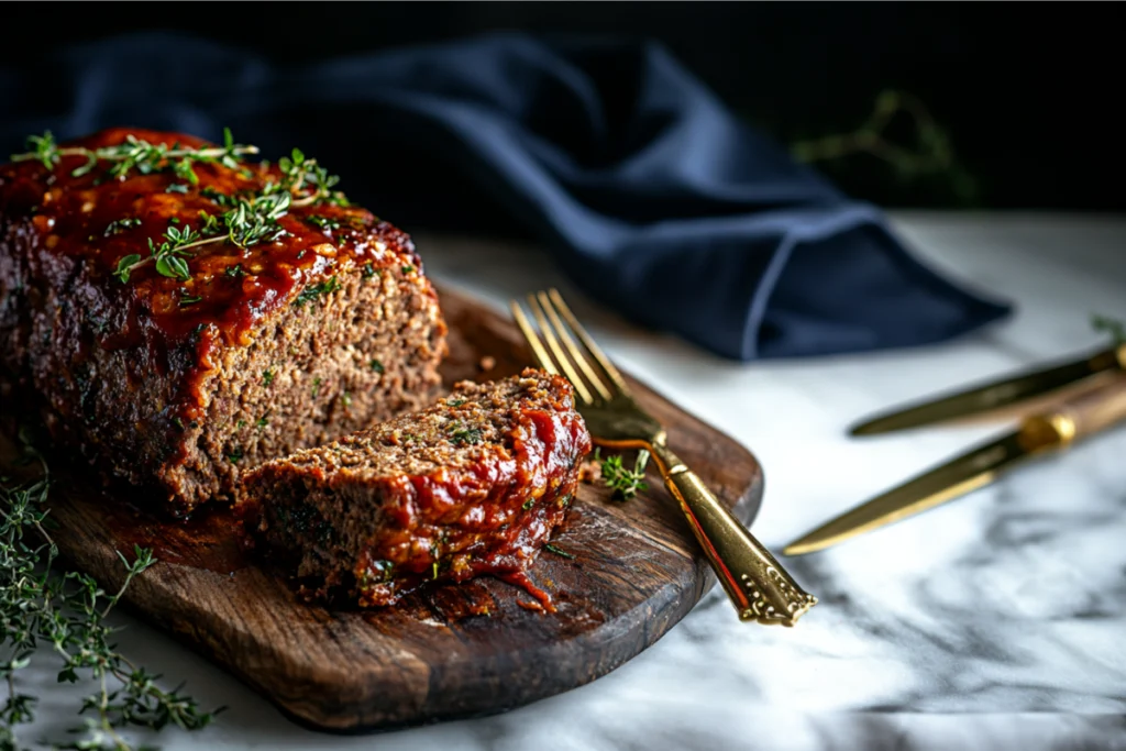 How does Martha Stewart make meatloaf?