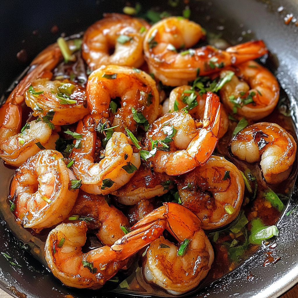 10 Minute Honey Garlic Shrimp