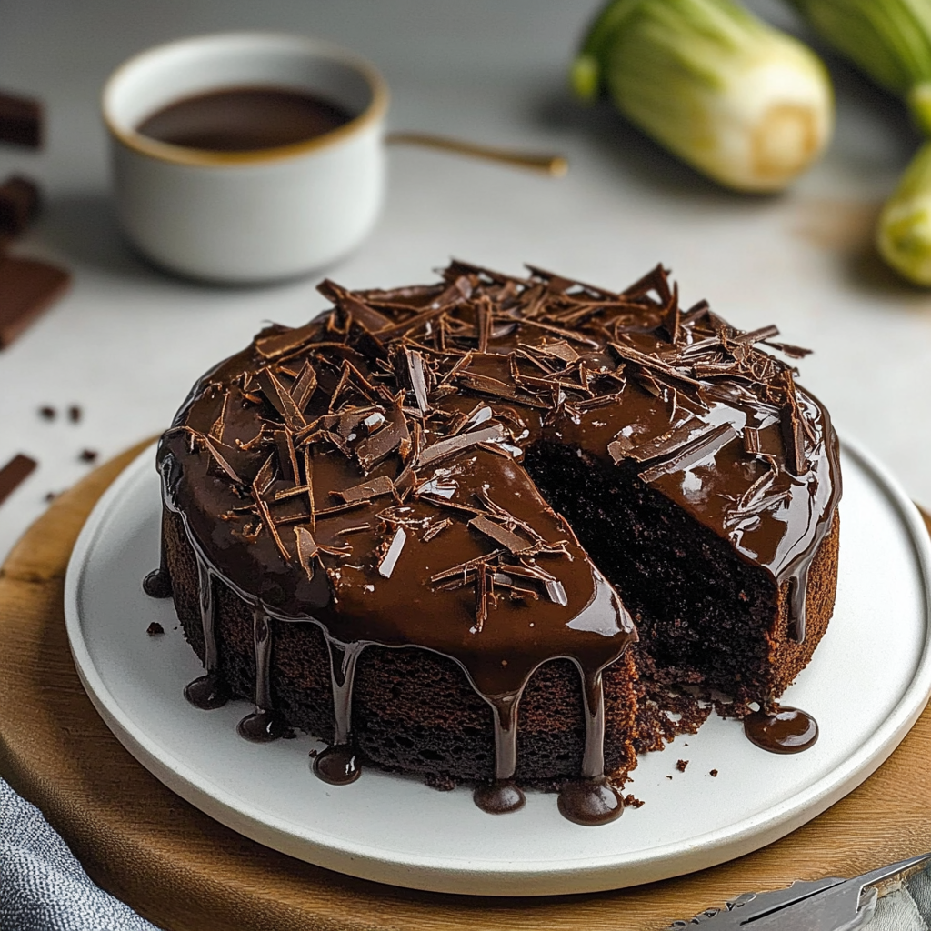 Amazingly Rich and Decadent Chocolate Zucchini Cake