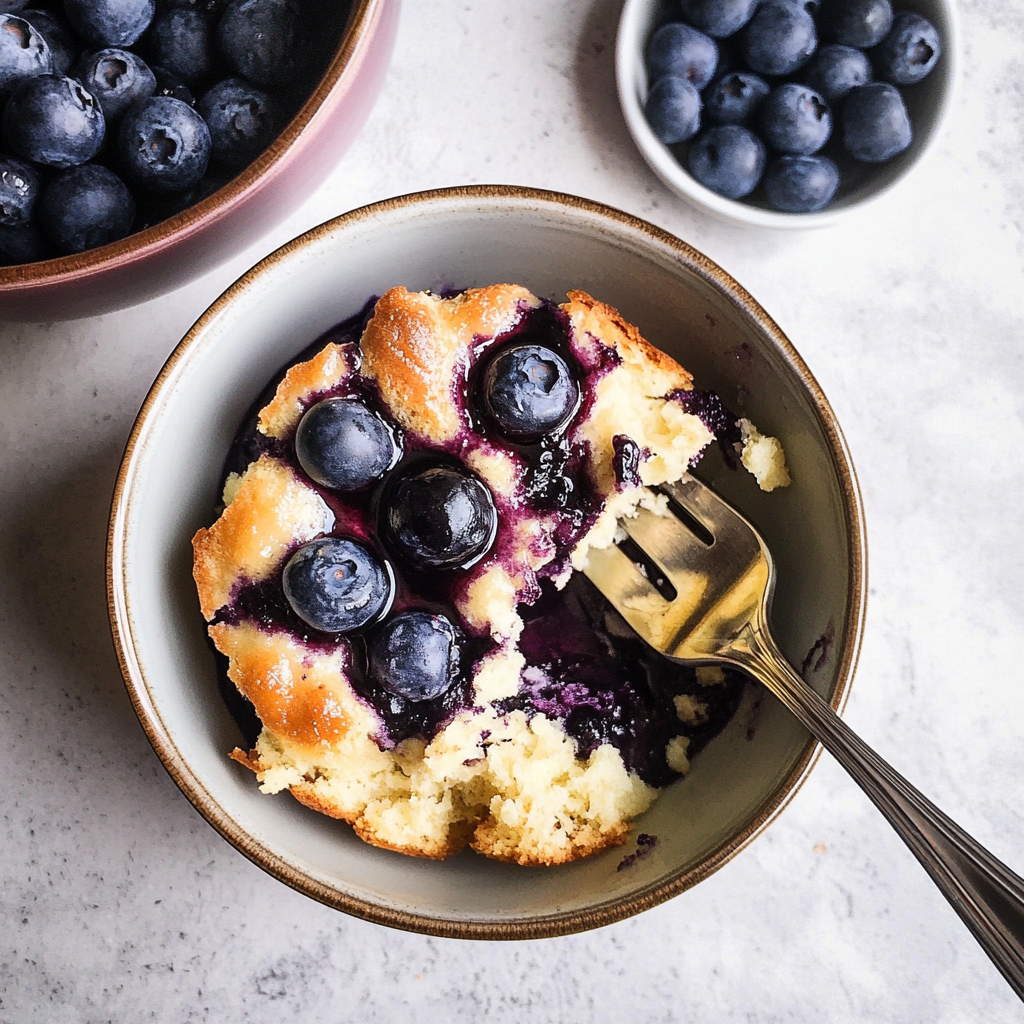 Blueberry Cottage Cheese Breakfast Bake