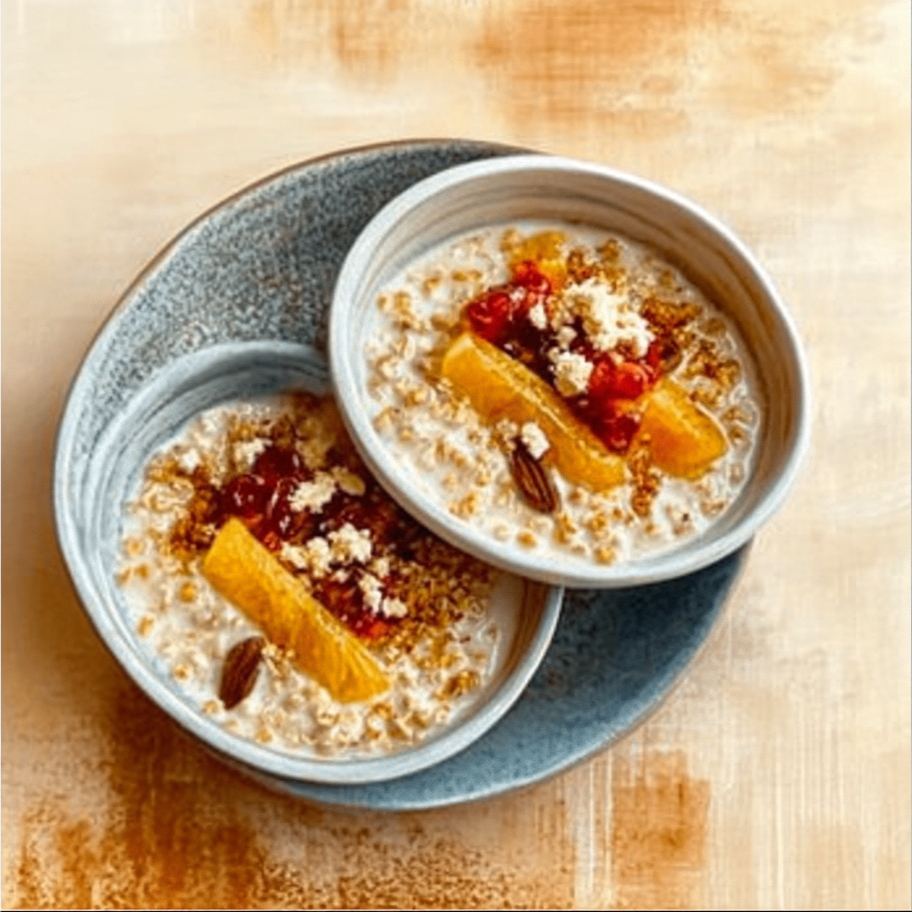 Citrus-Spiced Overnight Oats