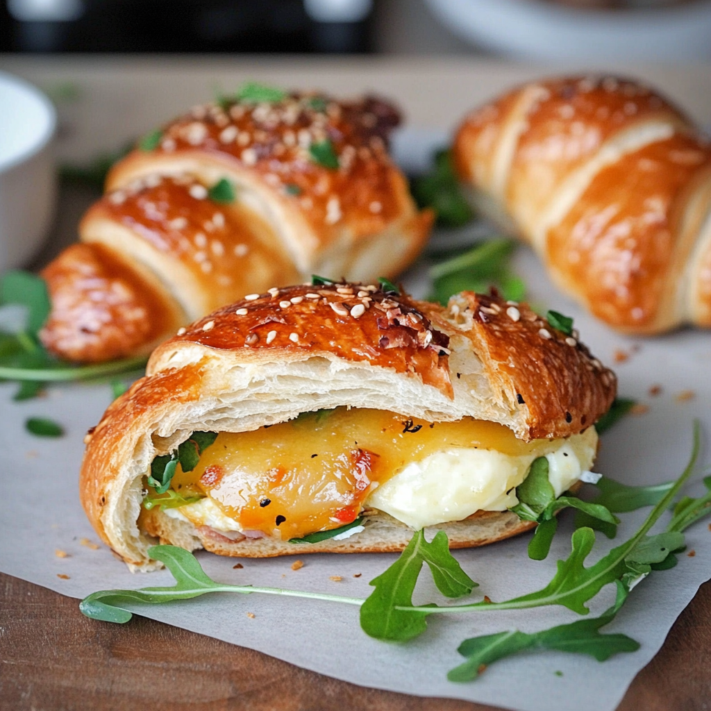 Croissant Breakfast Sandwiches