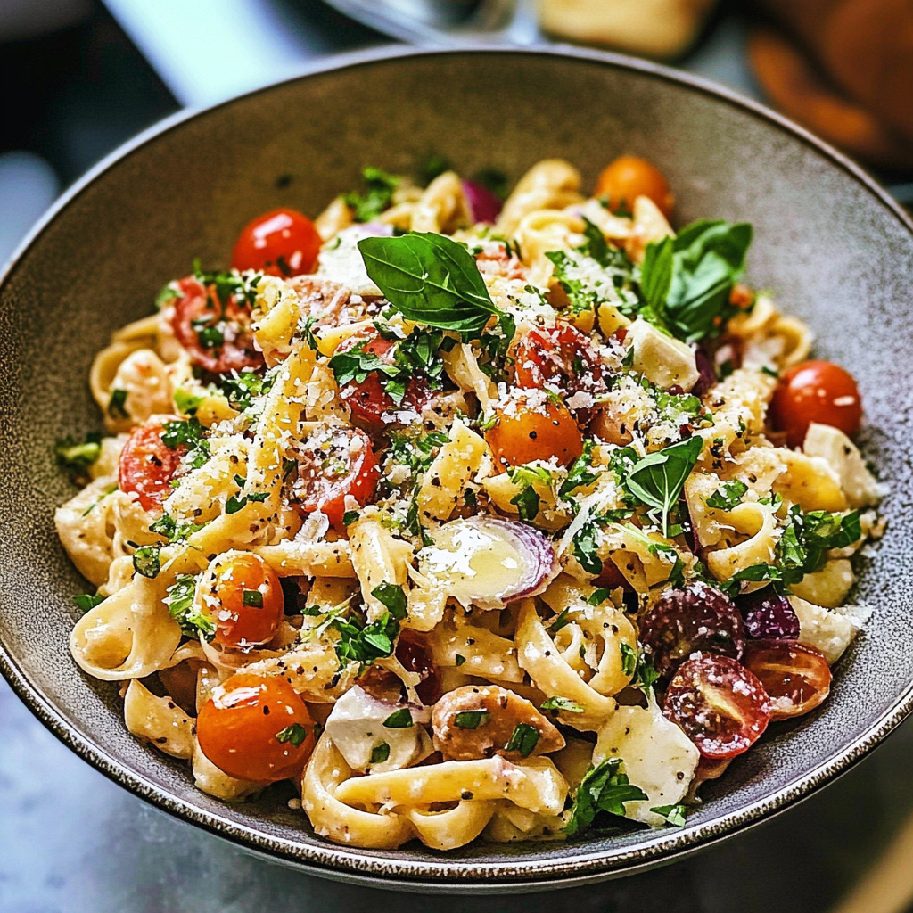Flavorful and Zesty Pasta Salad