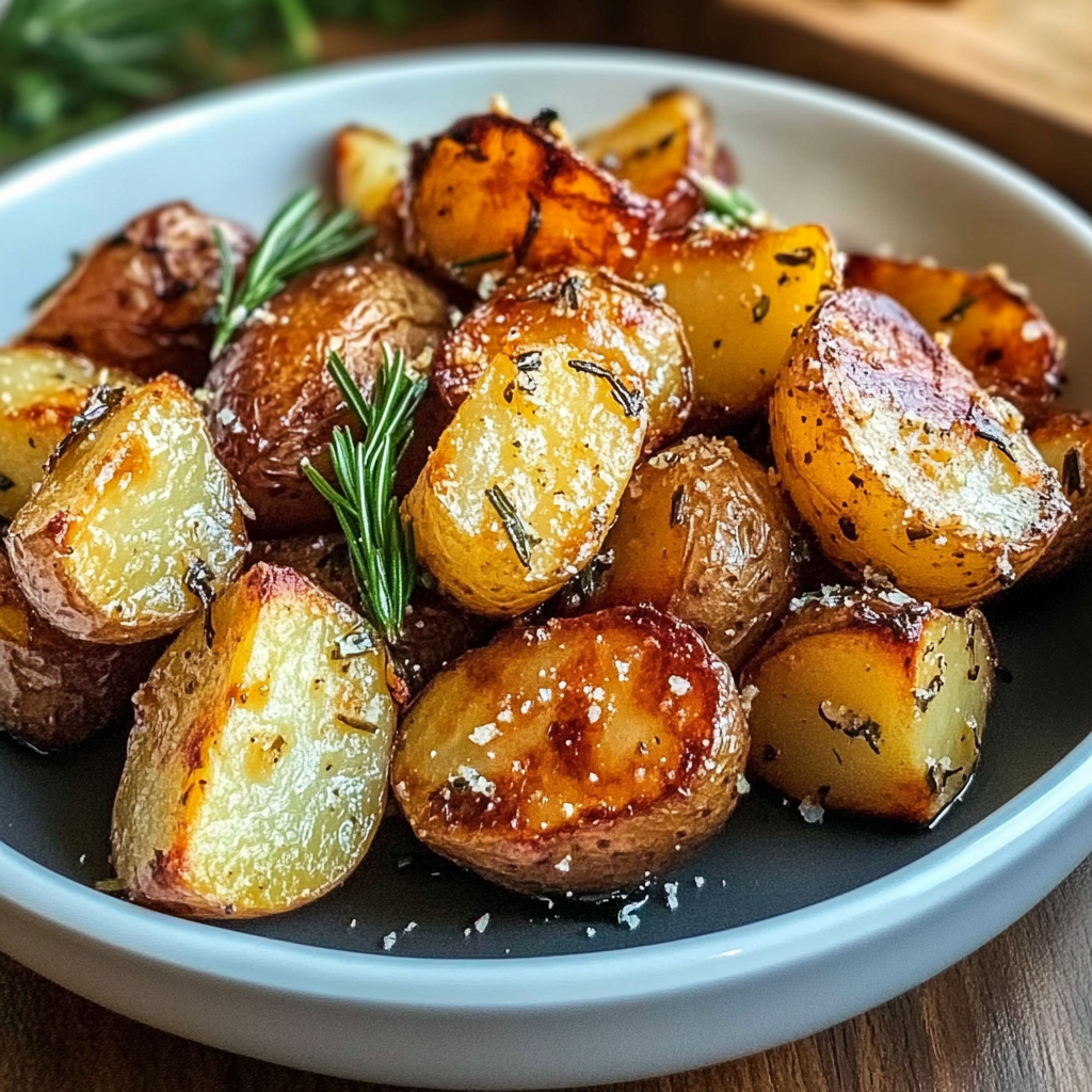Garlic Herb Roasted Potatoes