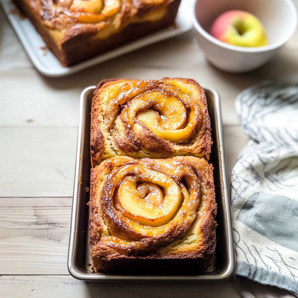 SUMMER Cinnamon Peach Bread