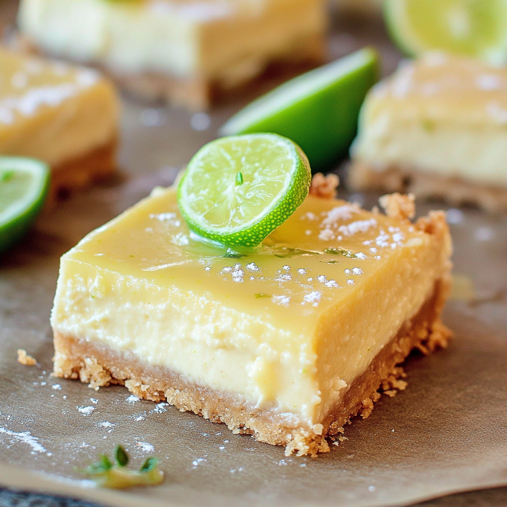 SUMMER Easy Key Lime Pie Bars Recipe – Bake with Zoha