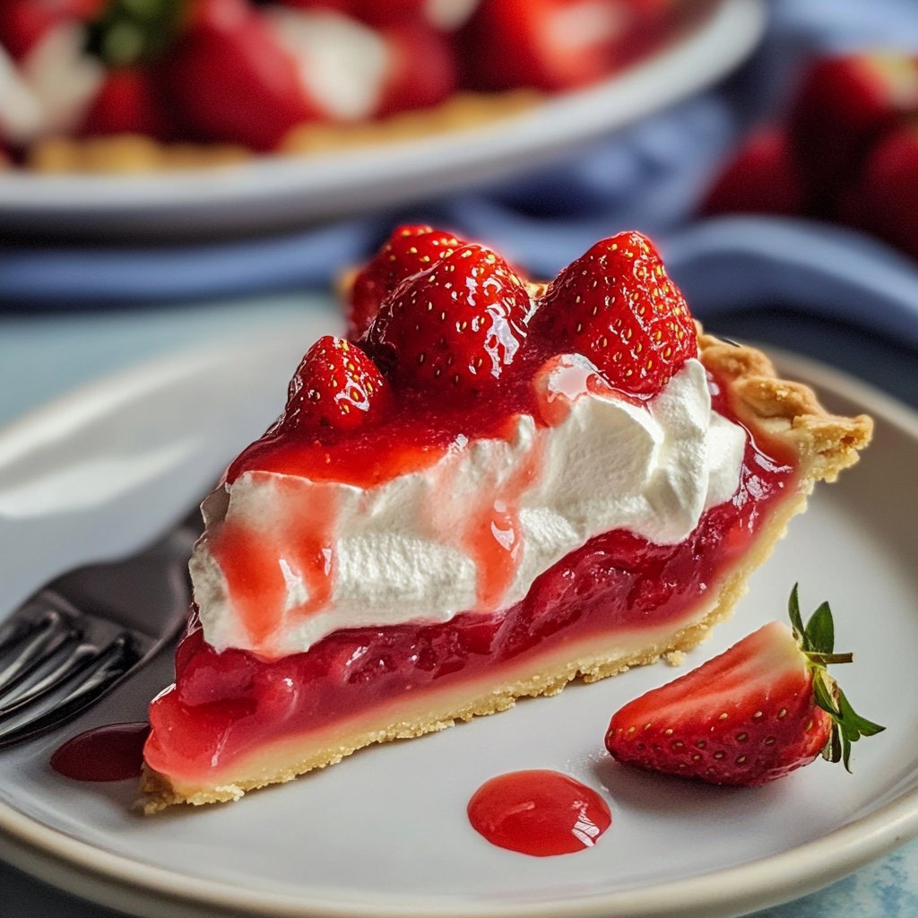 SUMMER Fresh Strawberry Pie