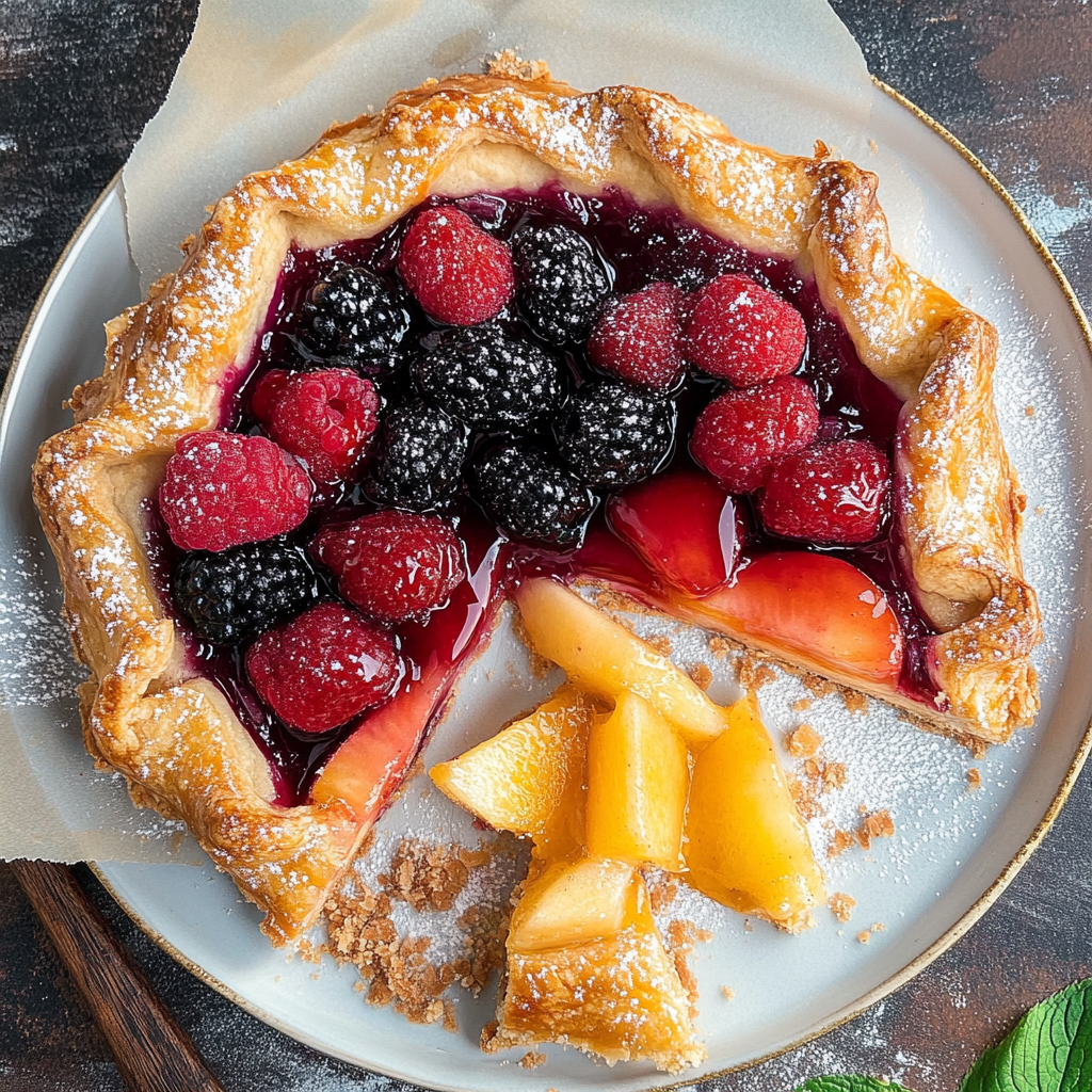 SUMMER Fruit Galette