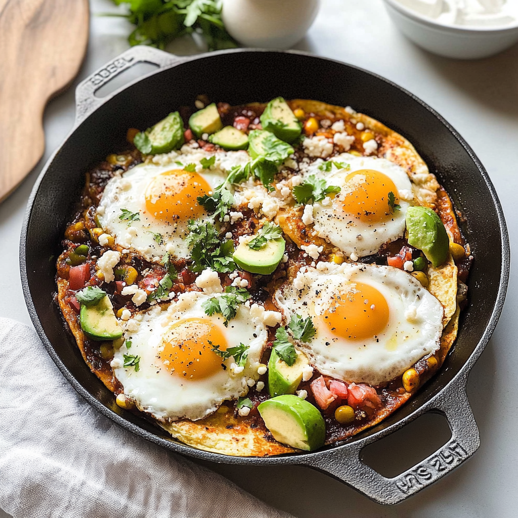 Skillet Huevos Rancheros