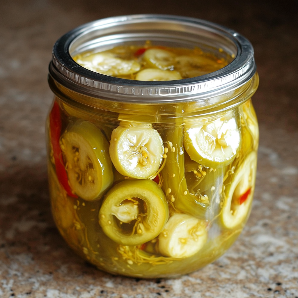 Summer Pickled Banana Peppers