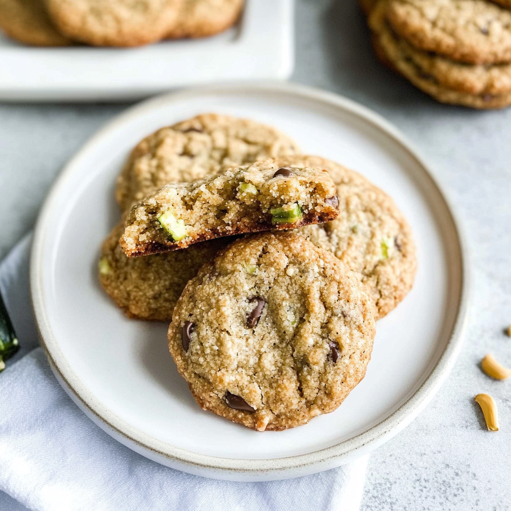 Summer Soft Baked Zucchini Chip Cookies