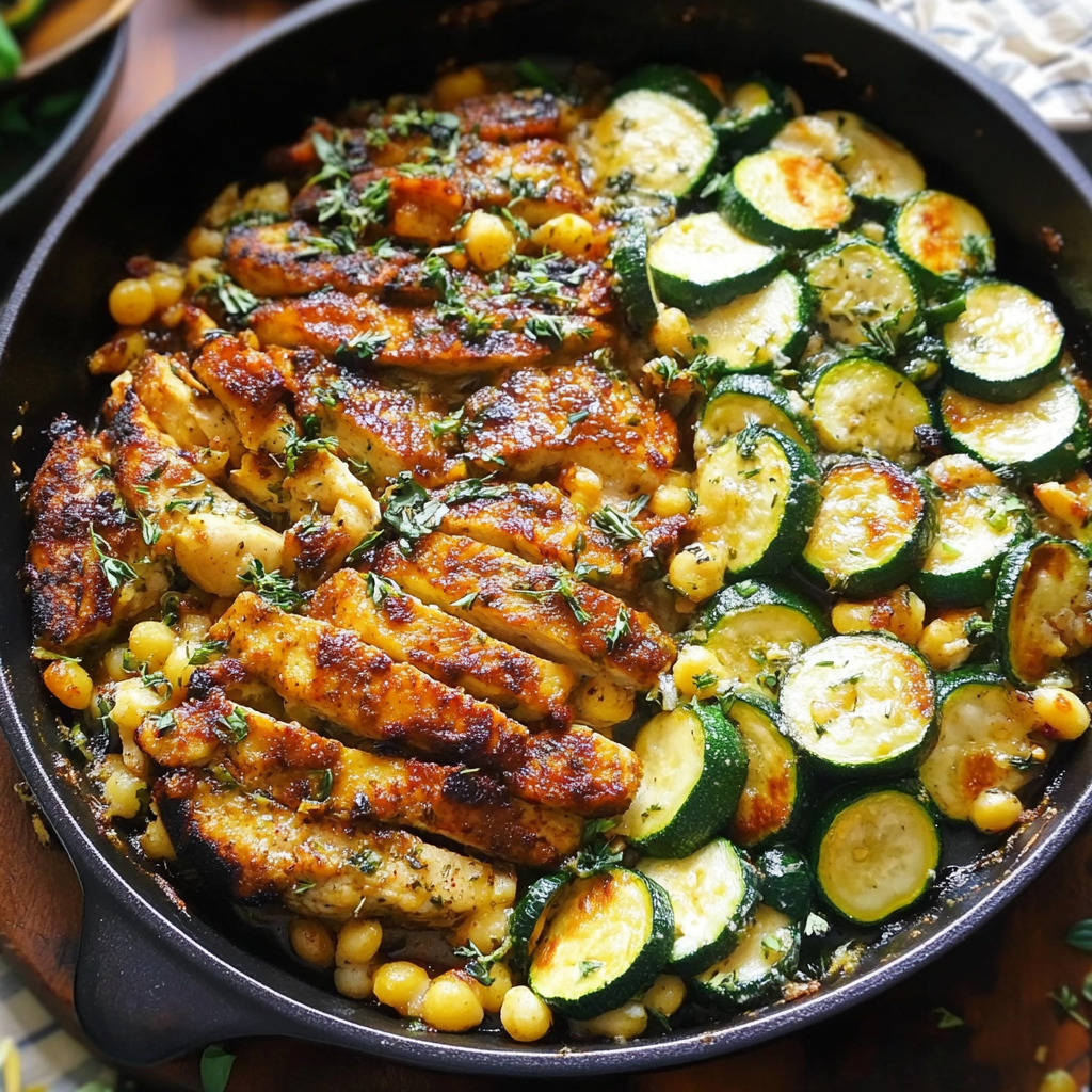 chicken and zucchini recipes