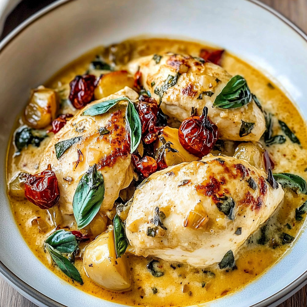 creamy tuscan chicken