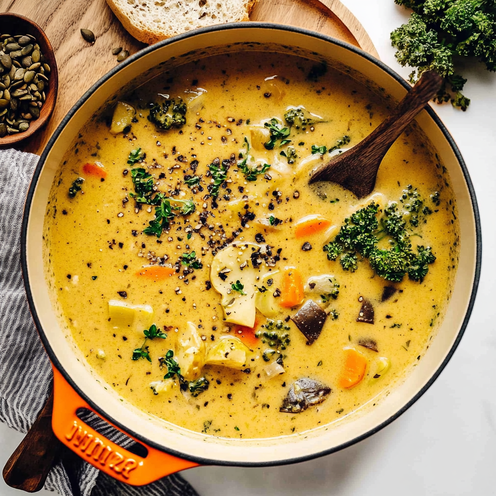 creamy vegetable soup