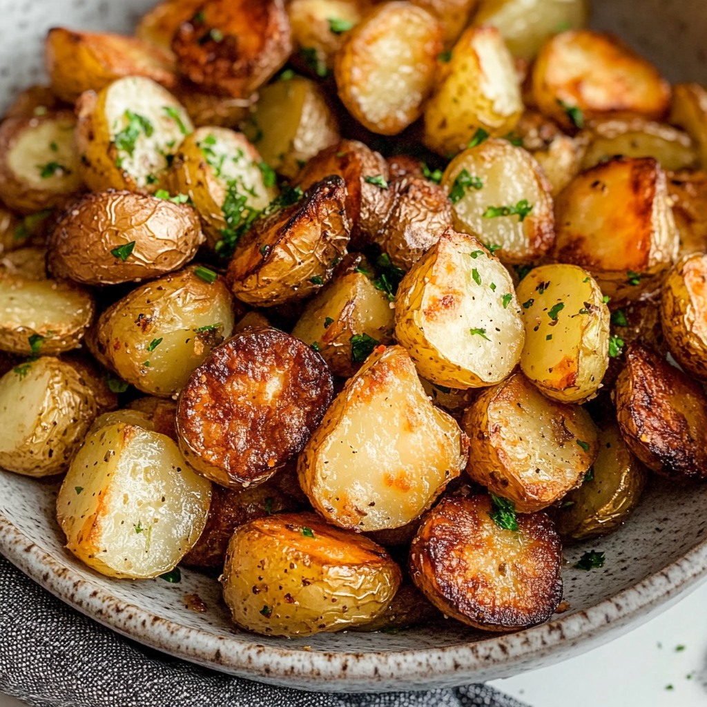 garlic roasted potatoes