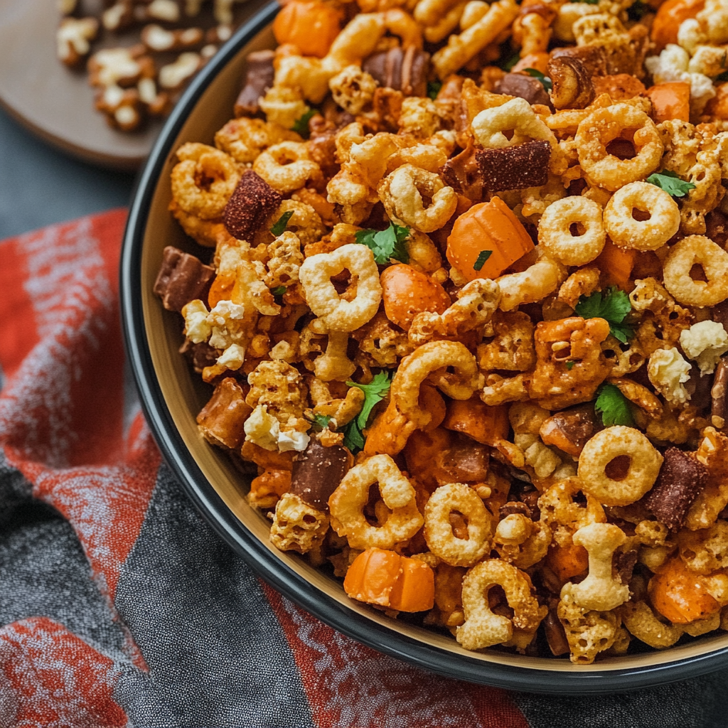 halloween snack mix