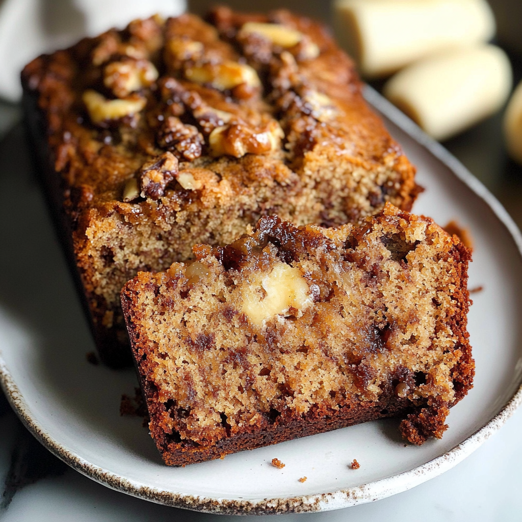 hazelnut banana bread