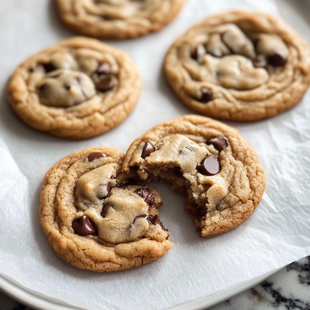 Browned Butter Sourdough Chocolate Chip Cookies