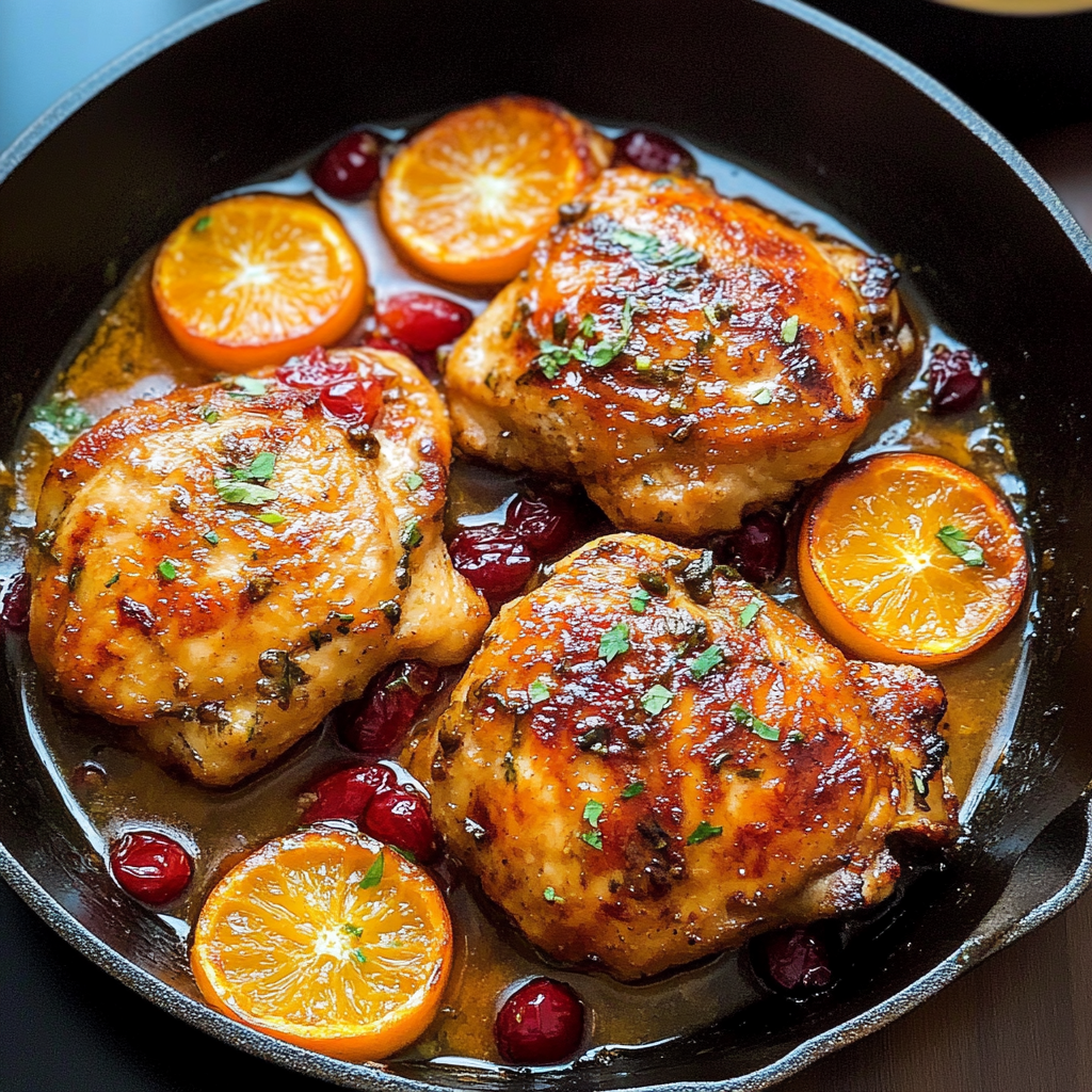 Cranberry Orange Chicken