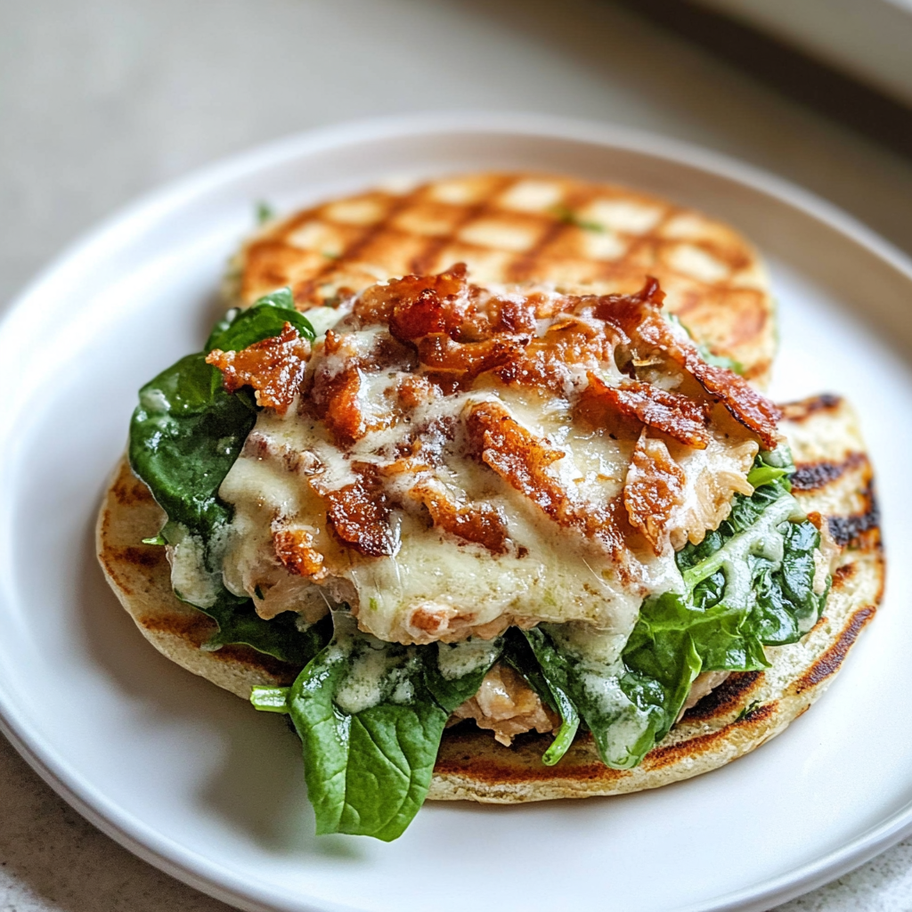 Easy White Cheddar Spinach Chicken Burgers - Zest Plate