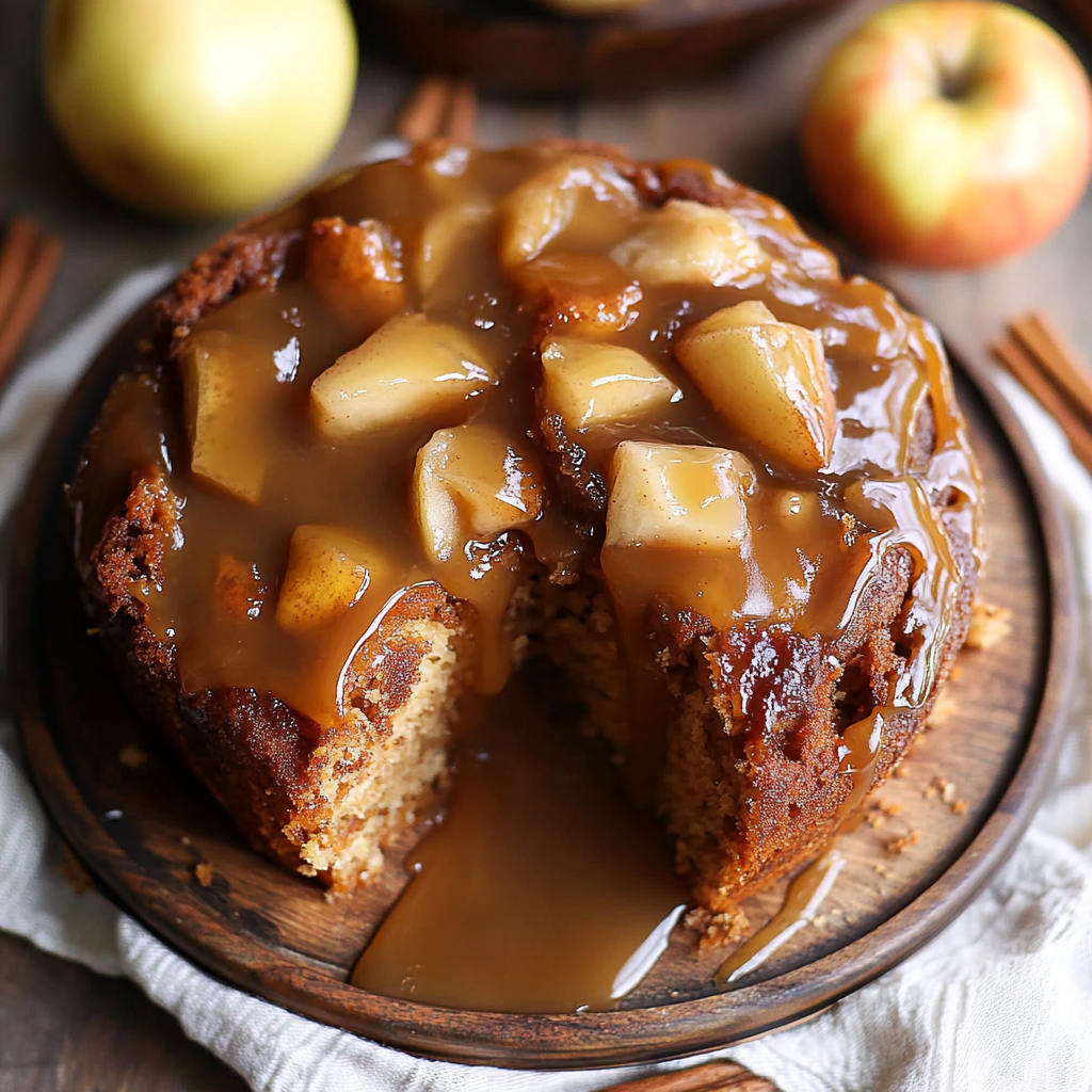 Fall Desserts: Apple Cider Donut Snack Cake