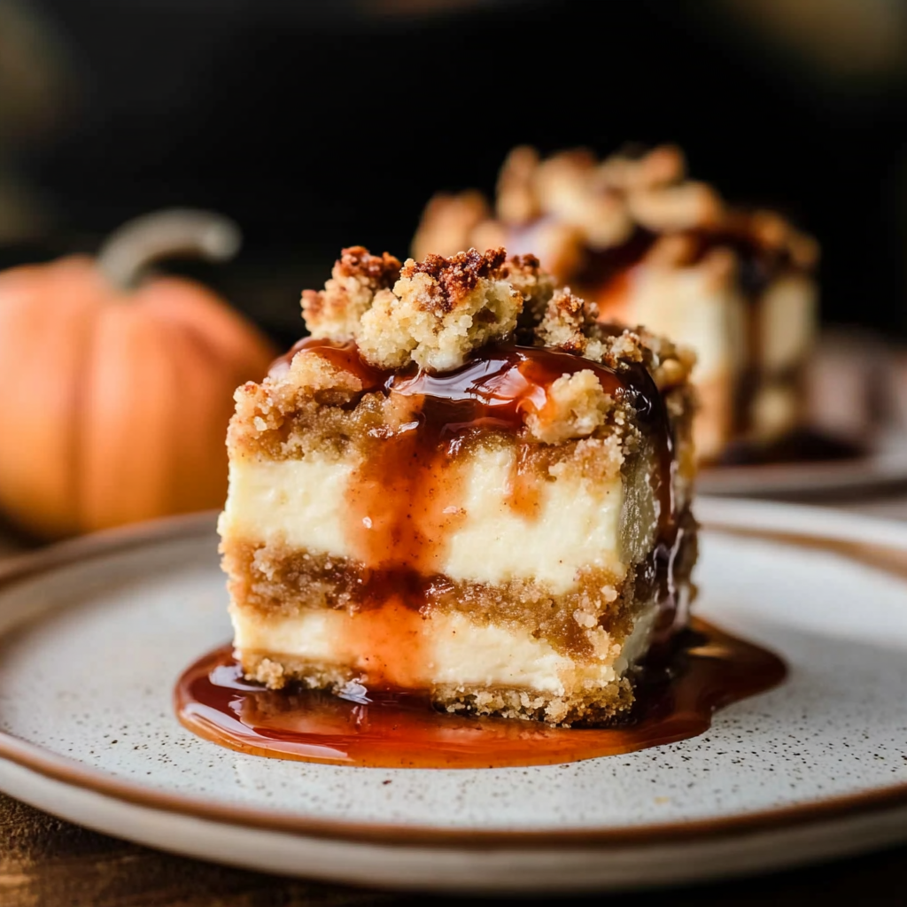 Fall Desserts: Apple Crisp Mini Cheesecakes