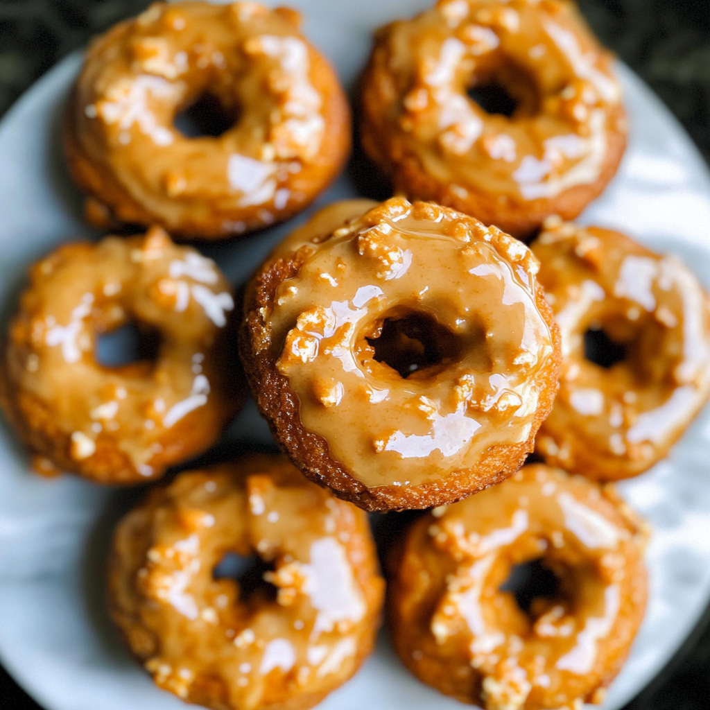Fall Desserts: Baked Pumpkin Donuts with Maple Glaze