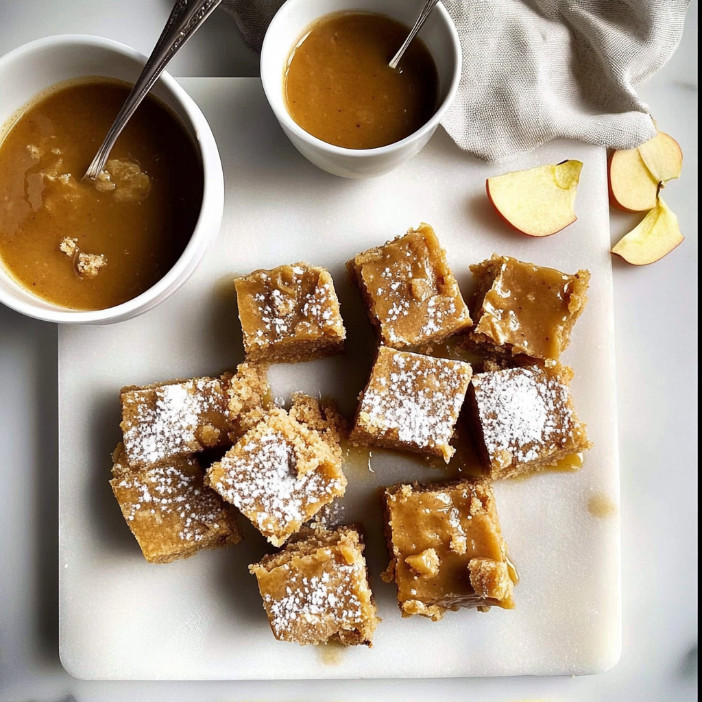 Fall Desserts: Brown Butter Apple Blondies