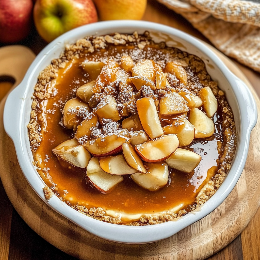 Fall Desserts: Caramel Apple Cheesecake Dip