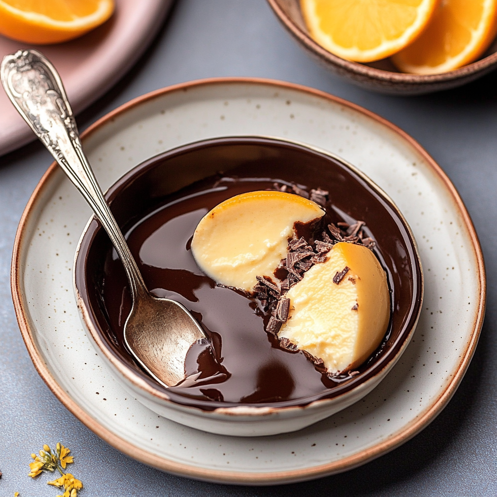 Fall Desserts: Chocolate Orange Posset