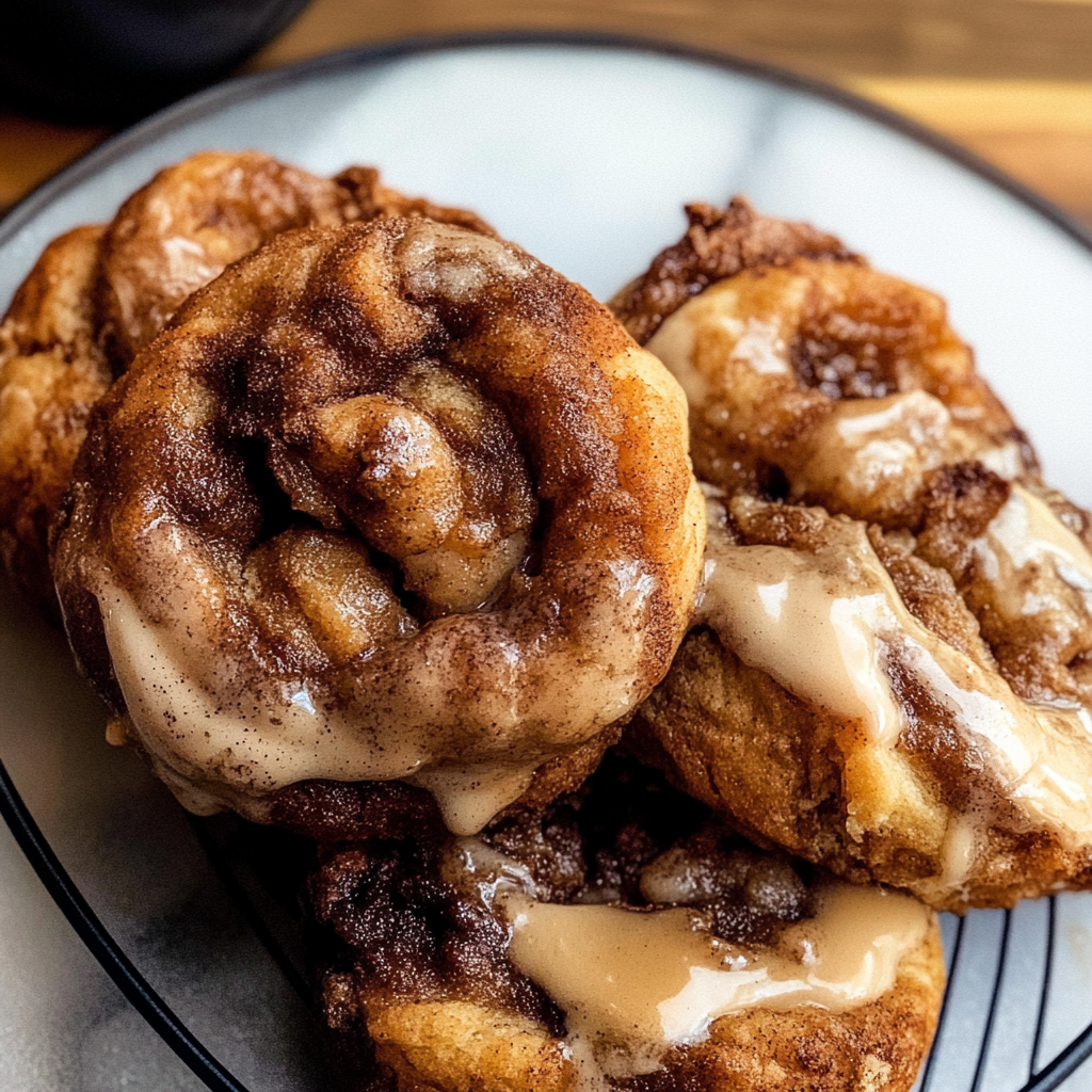 Fall Desserts: Cinnamon Knots with Coffee Icing