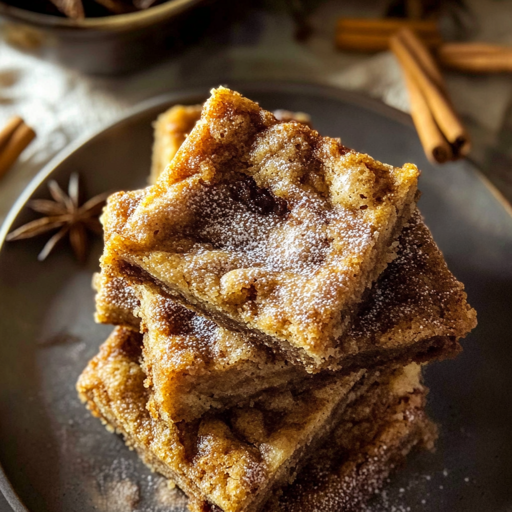 Fall Desserts: Cinnamon Sugar Pumpkin Blondies
