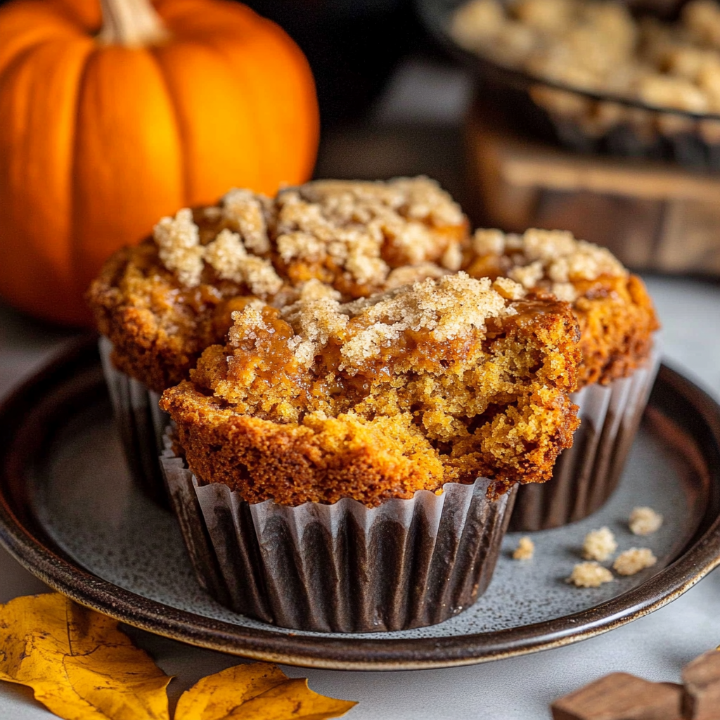 Fall Desserts: Mini Pumpkin Bread with Cinnamon Swirl