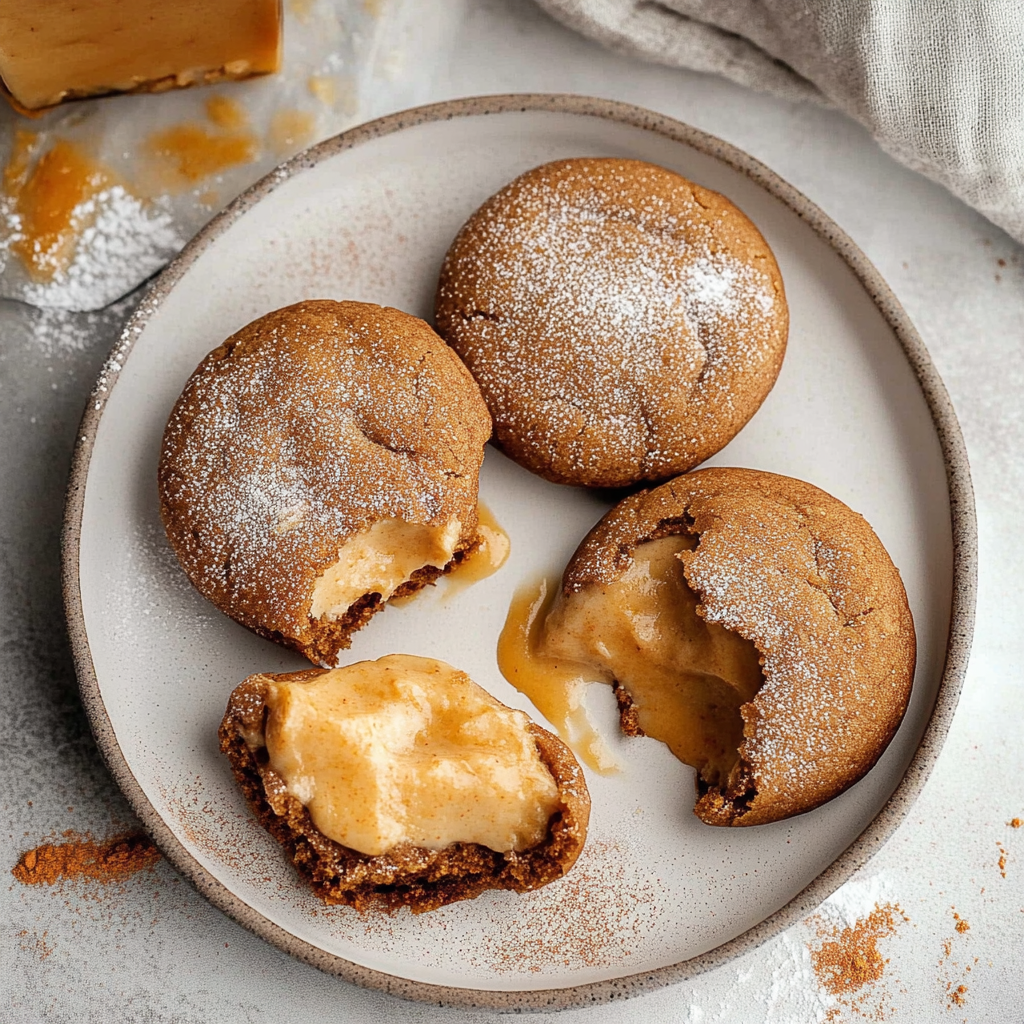 Fall Desserts: Pumpkin Cheesecake Cookies