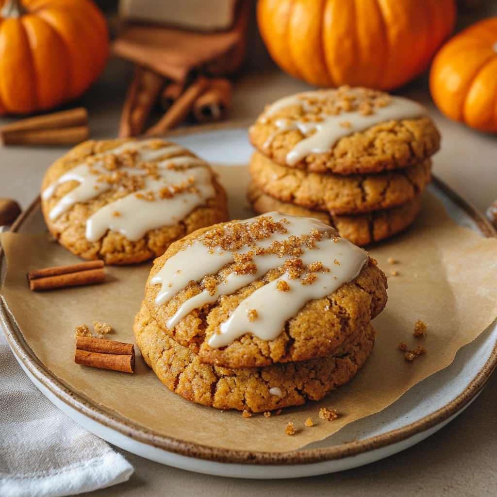 Fall Desserts: Pumpkin Spice Latte Cookies