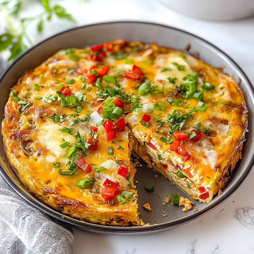 Frittata Recipe: Cheesy Baked Eggs