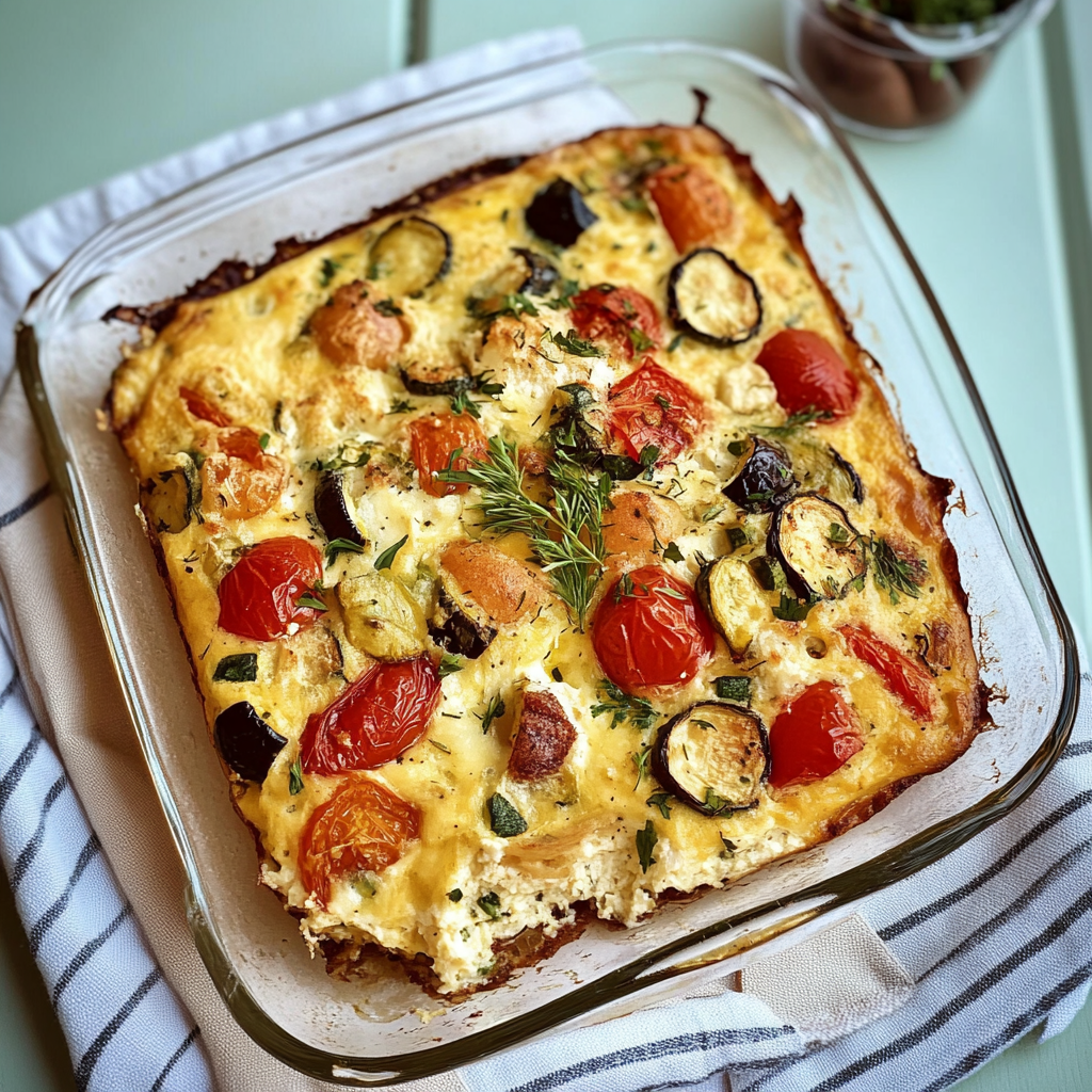 Frittata Recipe: Easy Zucchini Bake