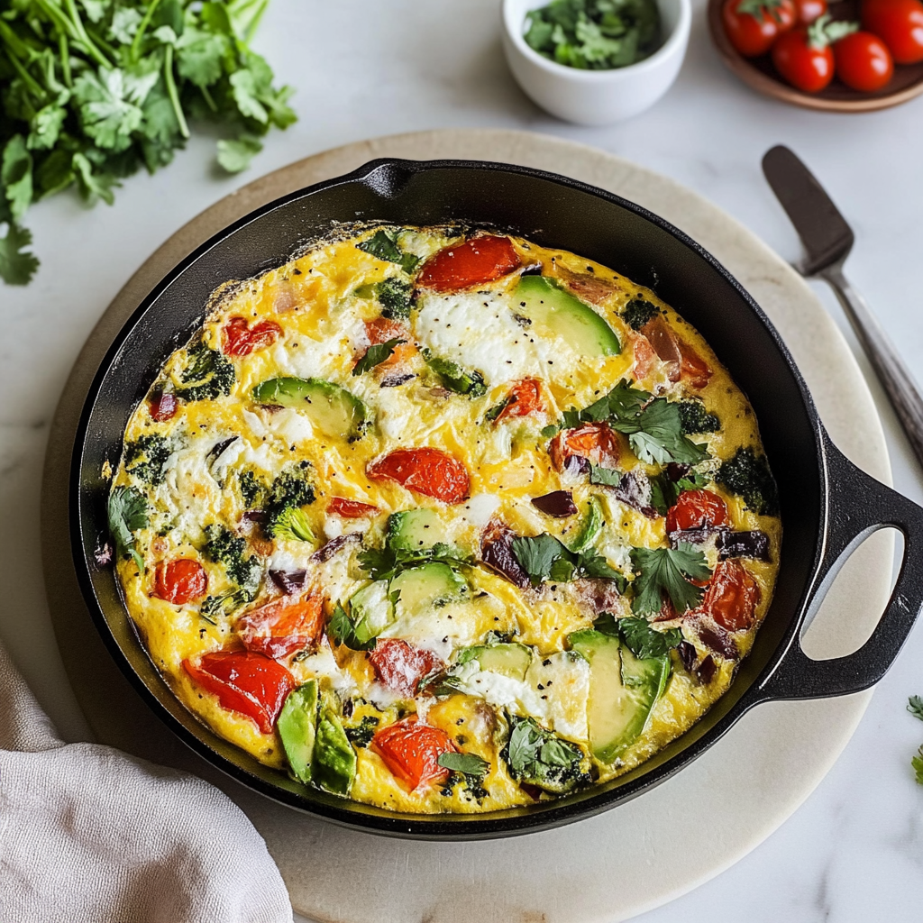 Frittata Recipe: Garden Veggie Delight