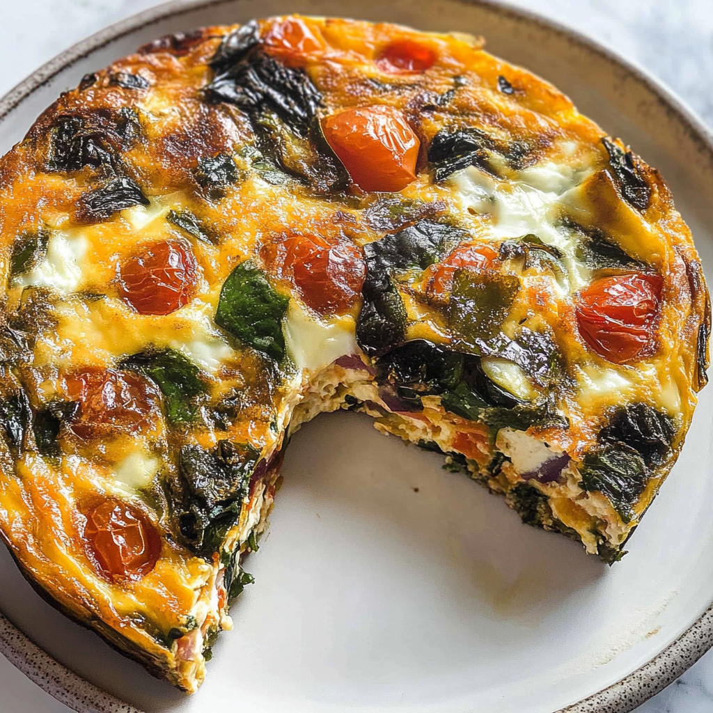 Frittata Recipe: Mixed Veggies