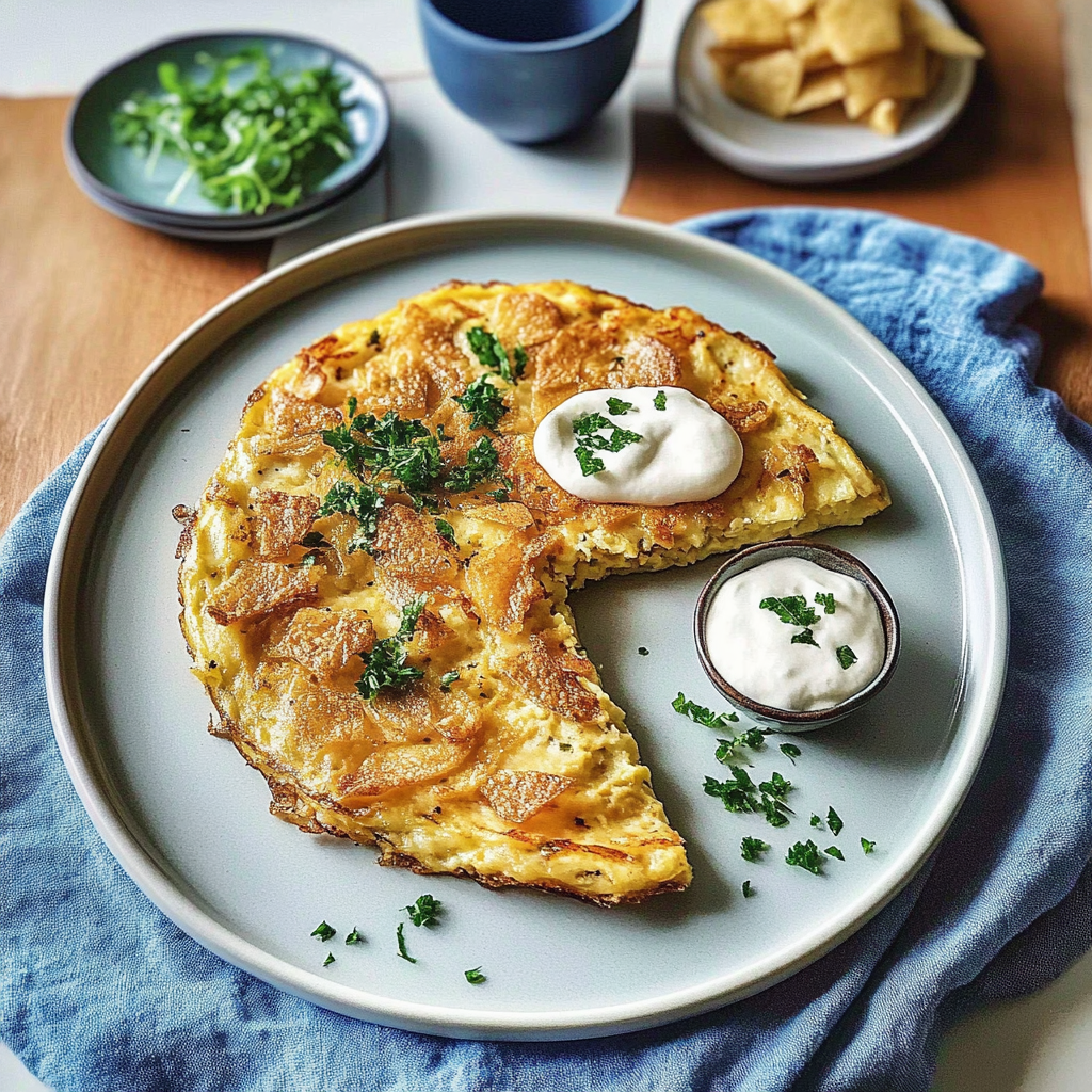 Frittata Recipe: With Potato Chips