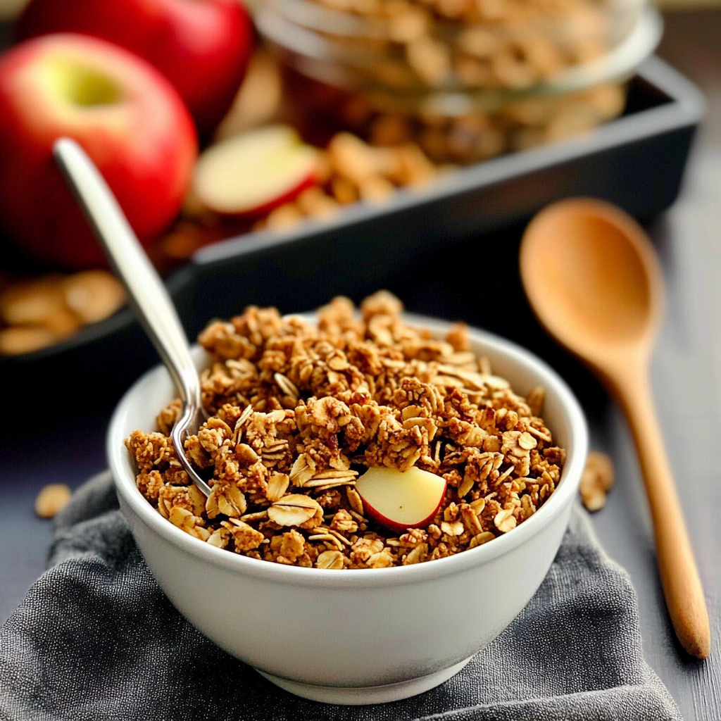 Healthy Apple Pie Granola