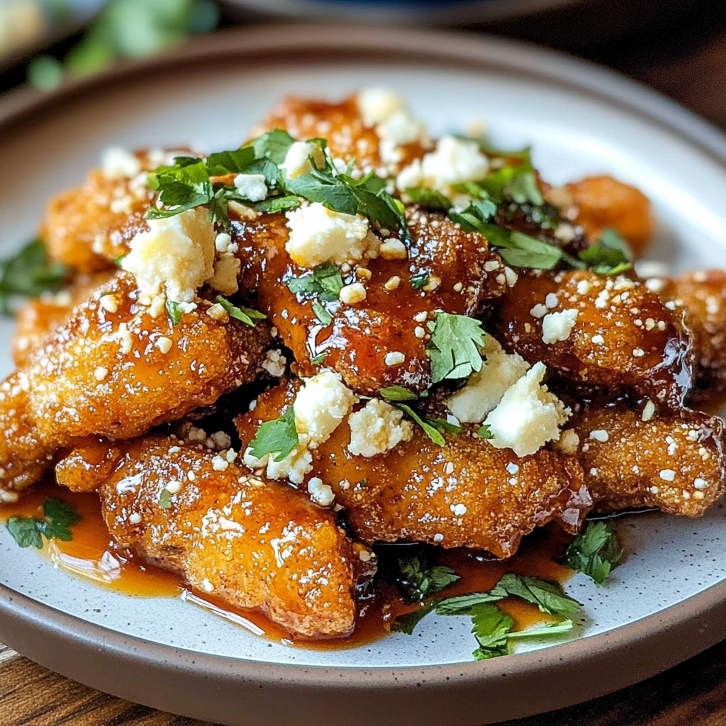 Hot Honey Feta Chicken – Sweet, Spicy & Irresistibly Tender