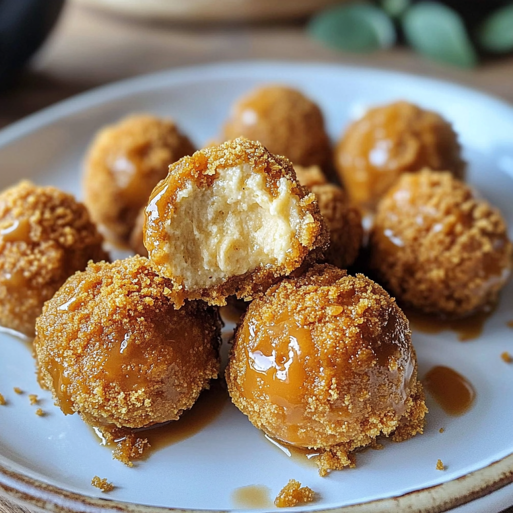 No Bake Pumpkin Cheesecake Balls