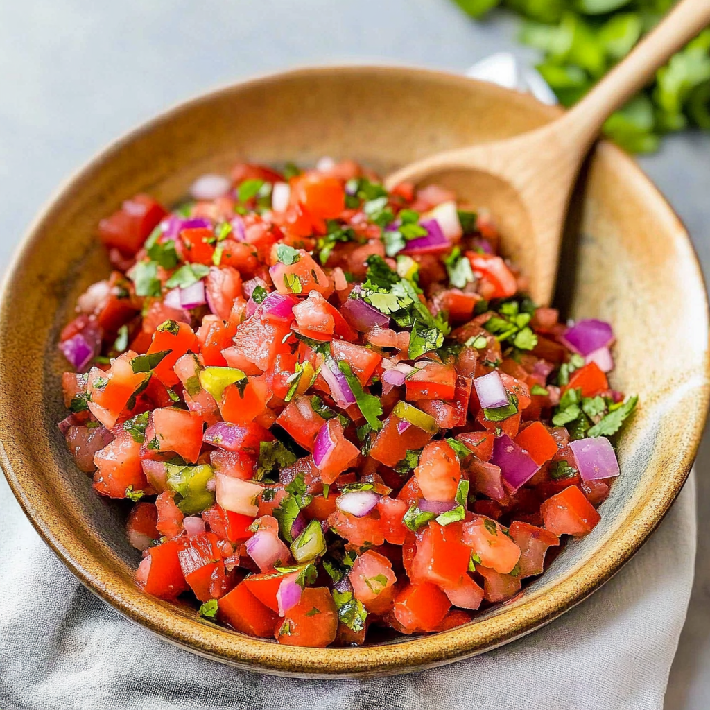 Pico de Gallo (Salsa Fresca)