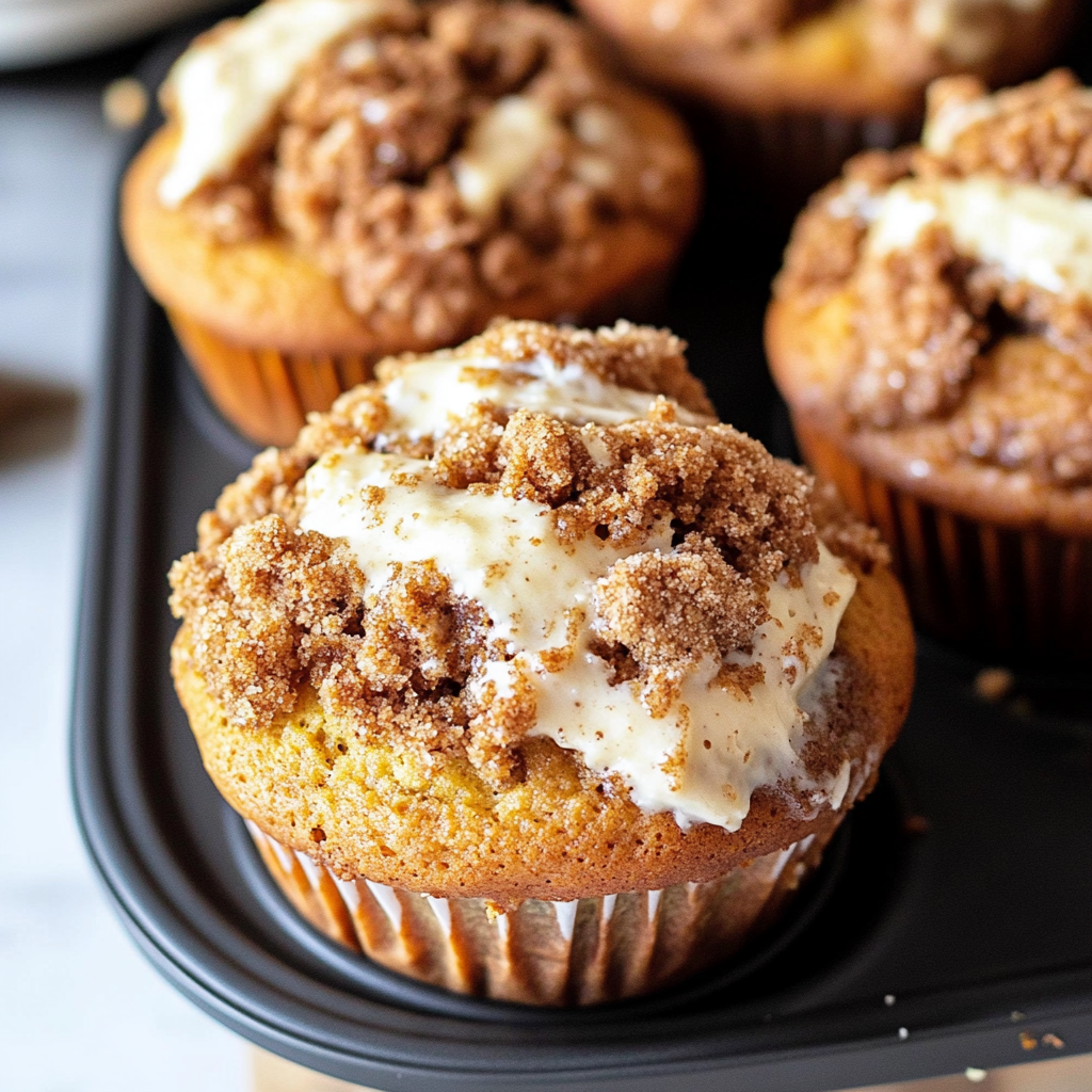 Pumpkin Streusel Muffins
