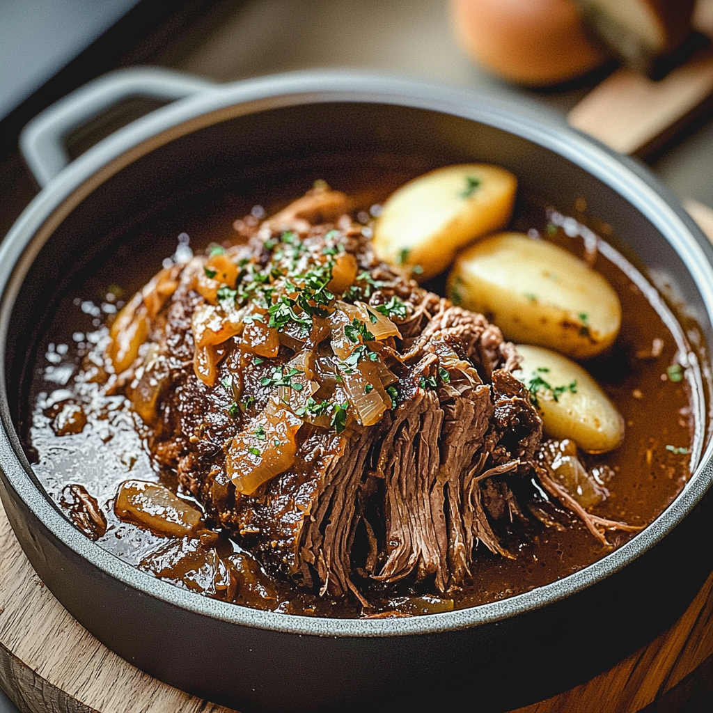 Savory Chuck Roast Instant Pot Recipe