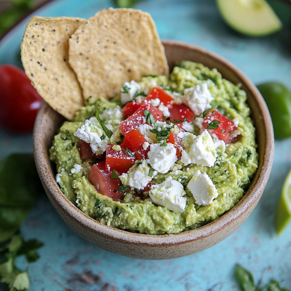 Summer Snacks: Avocado Feta Dip